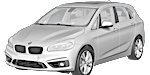 BMW F45 B1019 Fault Code